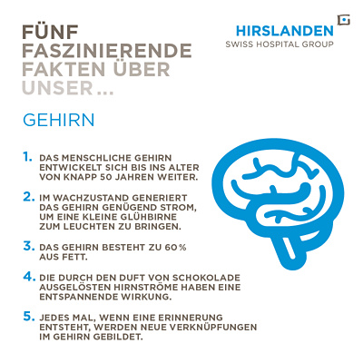 5 Fakten Zum Gehirn | Hirslanden Schweiz