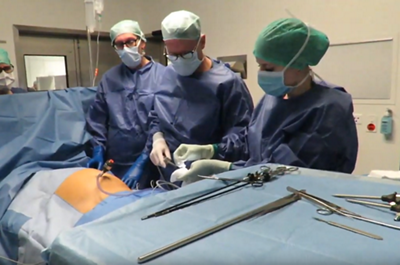 Screenshot des Videos OdA GS Aargau - Fachfrau Operationstechnik HF