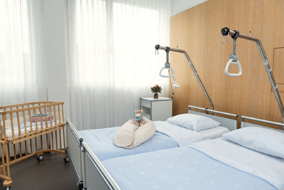 Familienzimmer Aarau - Betten Nahansicht