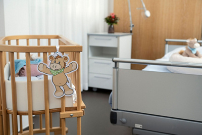 Familienzimmer Aarau - Ernest und Babybett