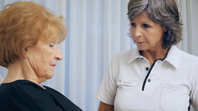 Jasmin Schneider im Hirslanden Training Aarau