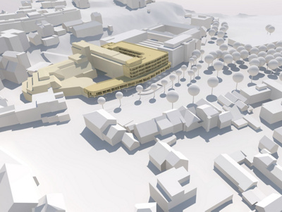 Bauprojekt Schachenallee - Visualisierung