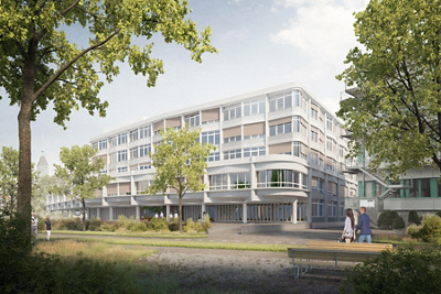 Bauprojekt Schachenallee - Visualisierung 