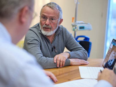Tumor Zentrum - Patientengespräch
