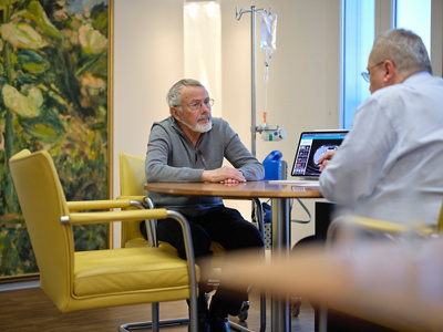 Tumor Zentrum - Patientengespräch