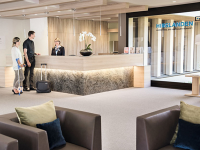 Empfangsbereich Klinik Am Rosenberg