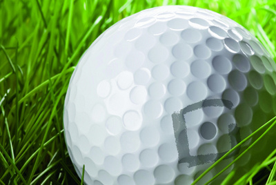 Golf ball in Grass