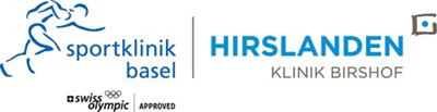 Co-Branding sportklinik basel und Hirslanden Klinik Birshof