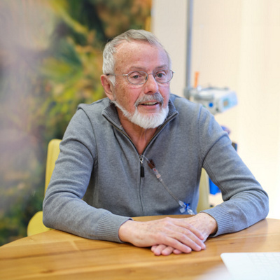 Patientin im Gespräch