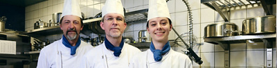 Portrait Küchenteam Klinik Stephanshorn