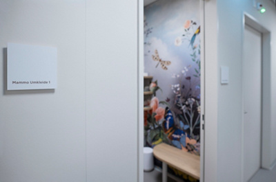 Radiologie Stephanshorn im Neudorf-Center St.Gallen - Garderobe