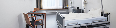 Klinik Stephanshorn, Blick in ein Privée-Zimmer