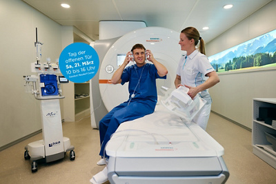 Header mit Button: Tag der offenen Tür Radiologie 2026