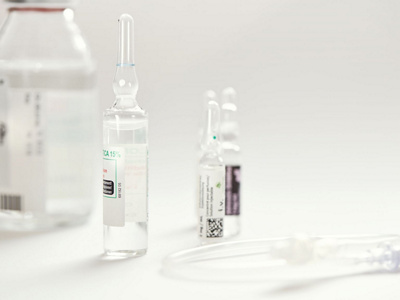 Nahaufnahme Medikation