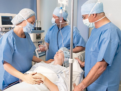 Kreuzbandriss Operation