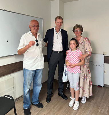 Prof. Dr. med. Jan Schmidt in Georgien