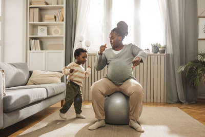 Working out while pregnant